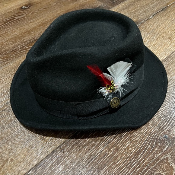 Goorin bros black wool hat size large - Picture 11 of 11